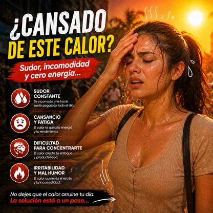 👉 No dejes que el calor arruine tu día 🔥❌ - Ventilador Portatil De Cuello