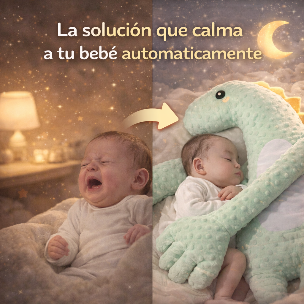 Duerme mejor desde hoy: calma a tu bebé sin esfuerzo -  Peluche Para Dormir Palmaditas