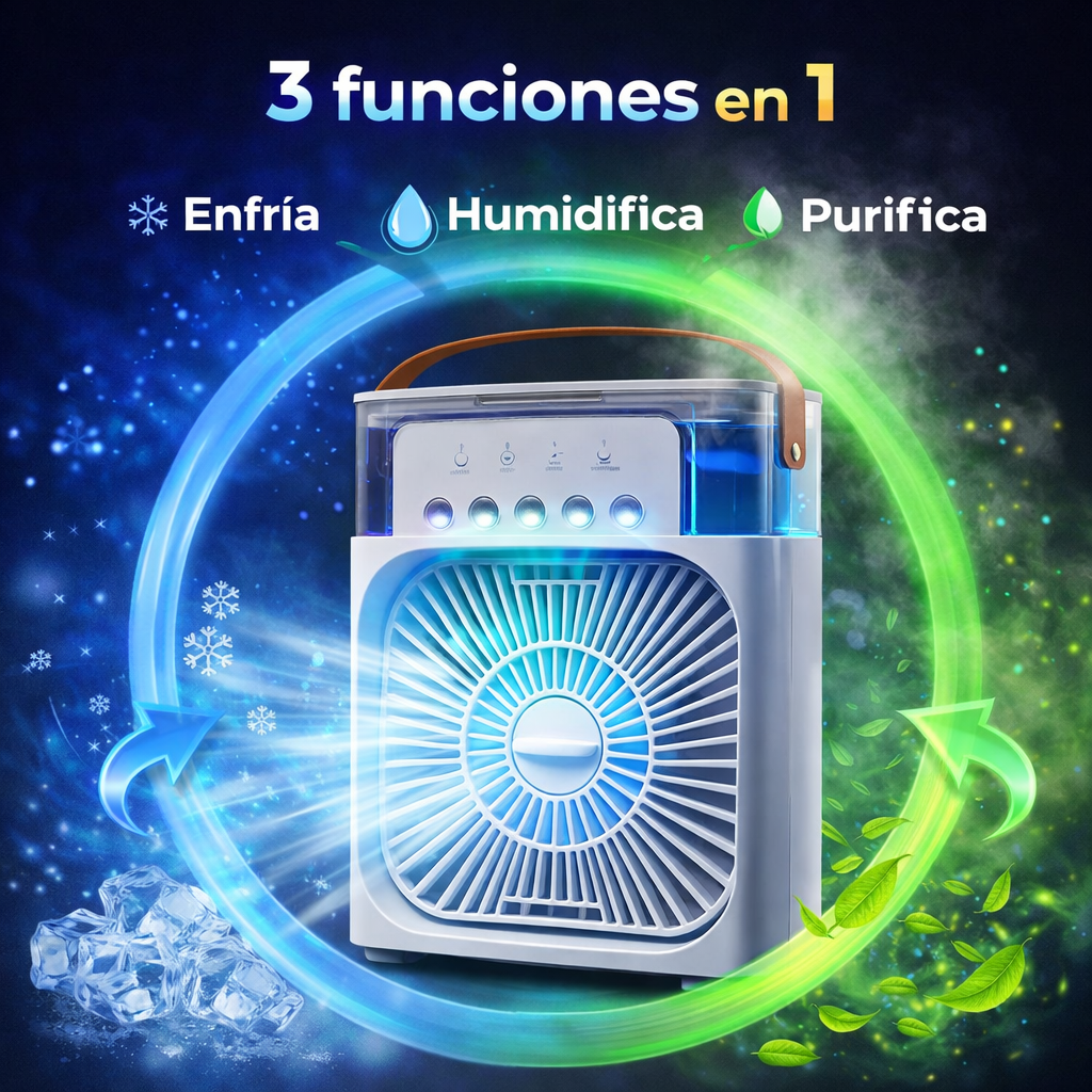 ¡Dile adiós al calor en segundos!