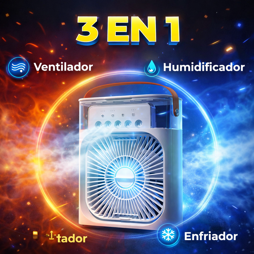 ¡Dile adiós al calor en segundos!