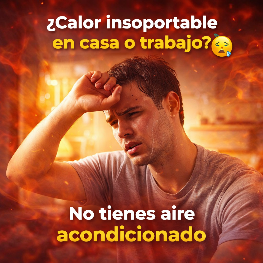 ¡Dile adiós al calor en segundos!