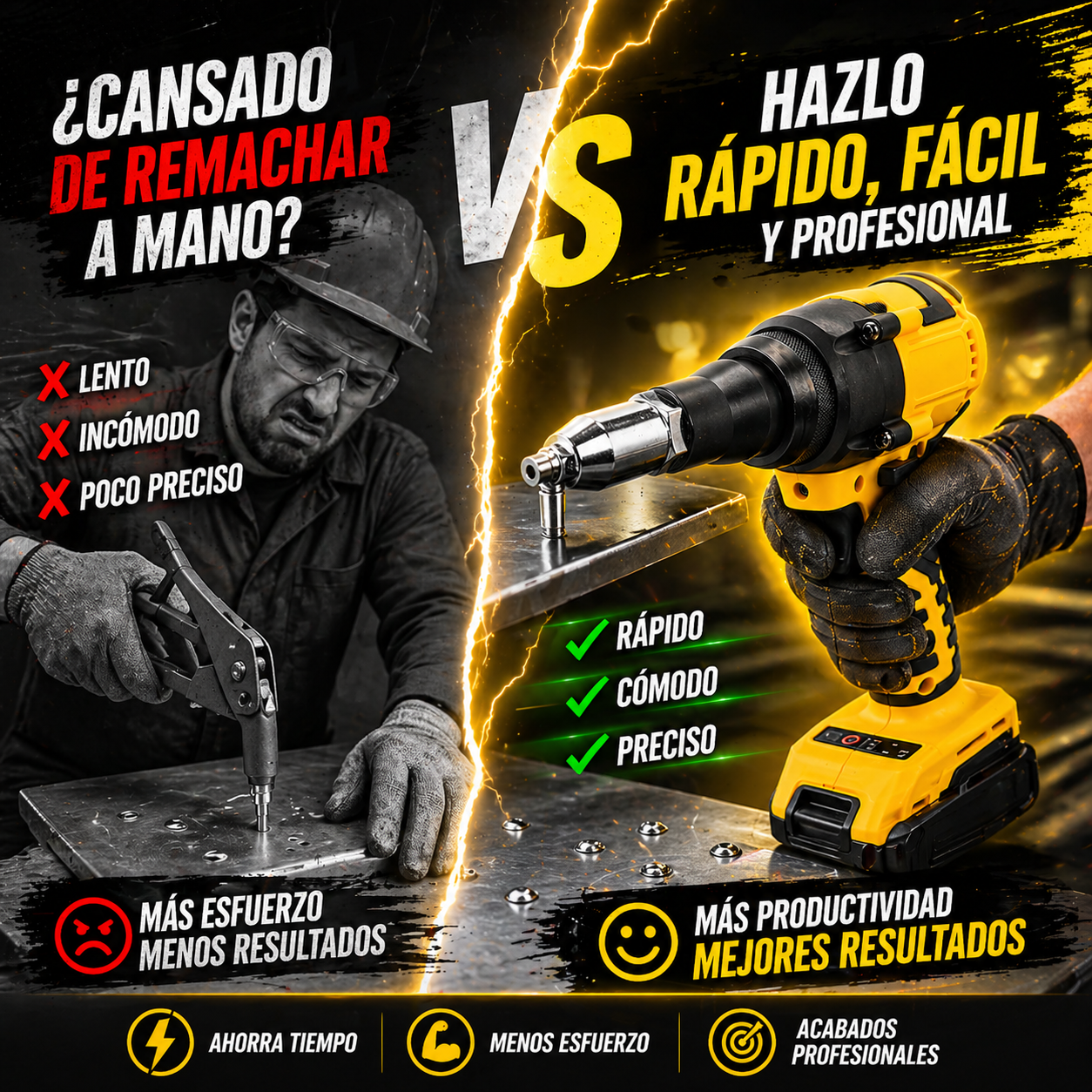 ¡LA REMACHADORA QUE LO HACE TODO POR TI!