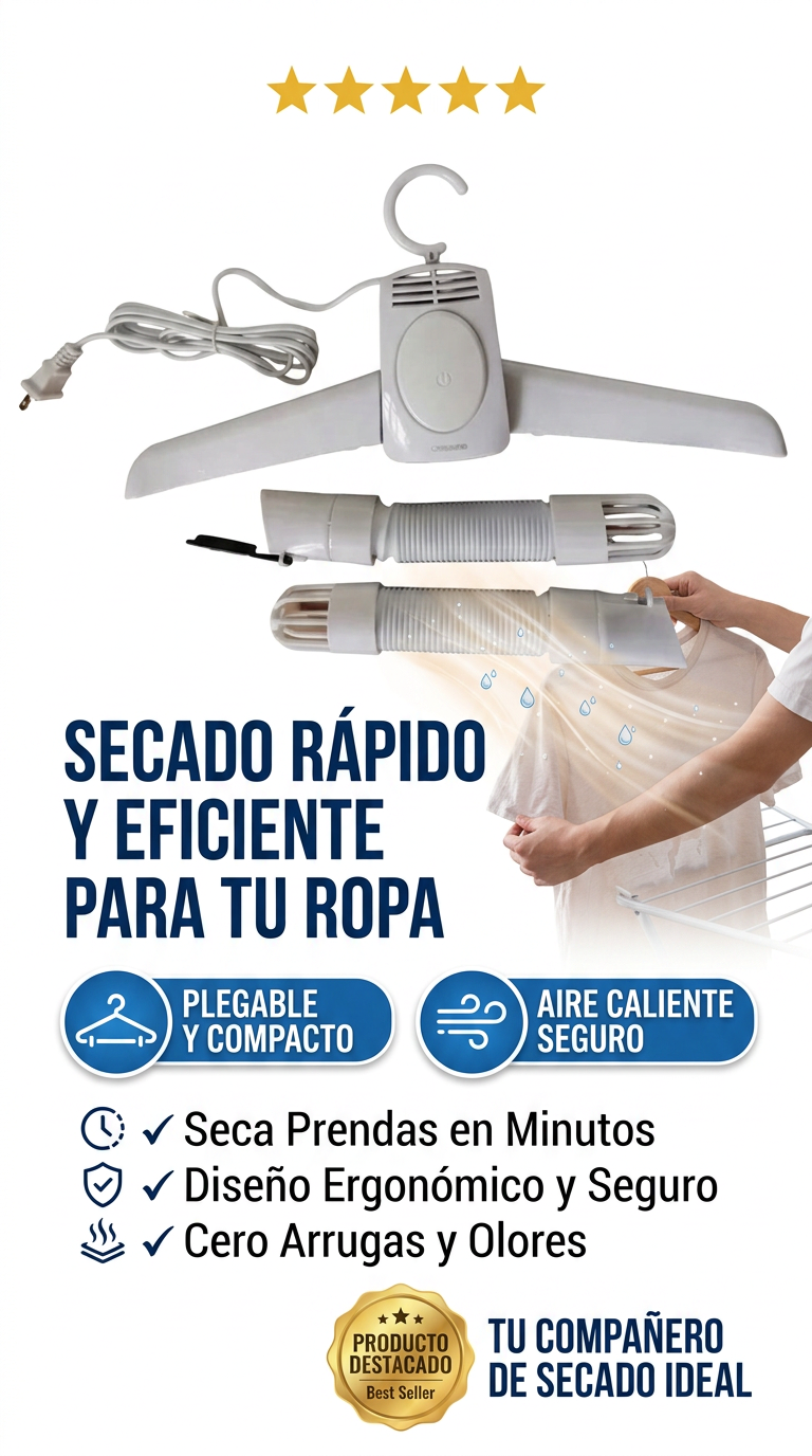 ¡VIRAL! Todo el mundo quiere este gancho para su ropa... ¡Y se acaba en segundos!